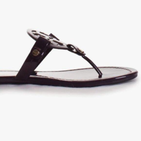 Tory Burch Miller Patent leather sandals NWT - Picture 6 of 13